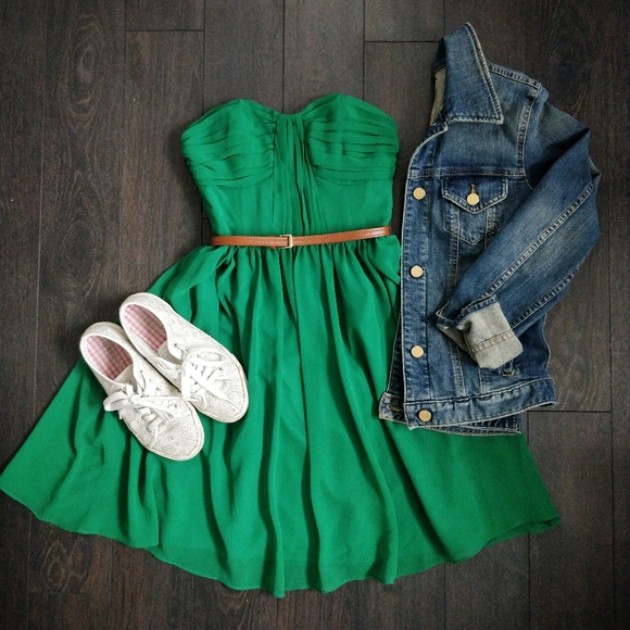 Jacob green mini dress - Picture 1 of 4